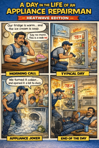 A day in the life of Appliance Repair in Marin and San Francisco